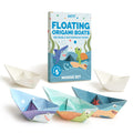 WOYS Marine Set — waterproof floating origami boat kit for kids